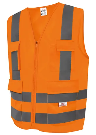 Colete Refletivo 4 Bolsos Steelflex